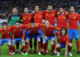 Who was Spain's best midfielder in their 2010 World Cup victory?